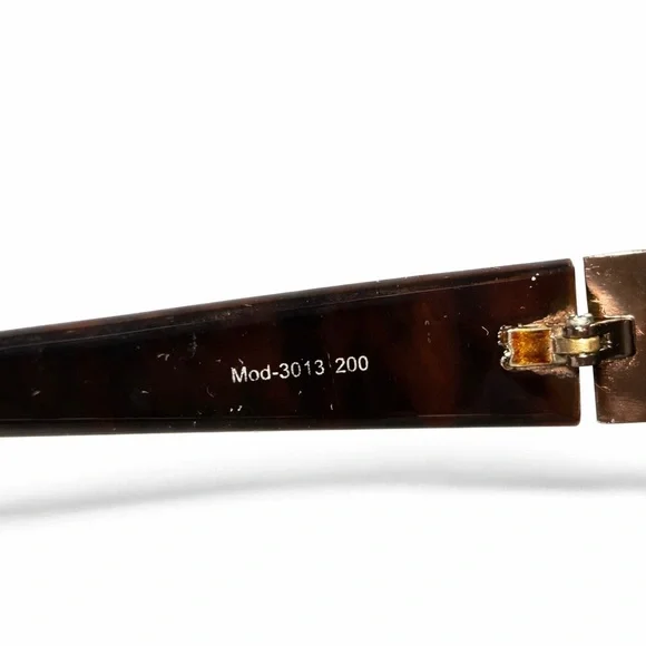 Oscar de la Renta Brown Gradient Sunglasses Mod 3013 Designer Oversized - Picture 6 of 10